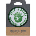 Keep It Green, Prevent Wildfires Embroidered Smokey Bear Patch | The Landmark Project