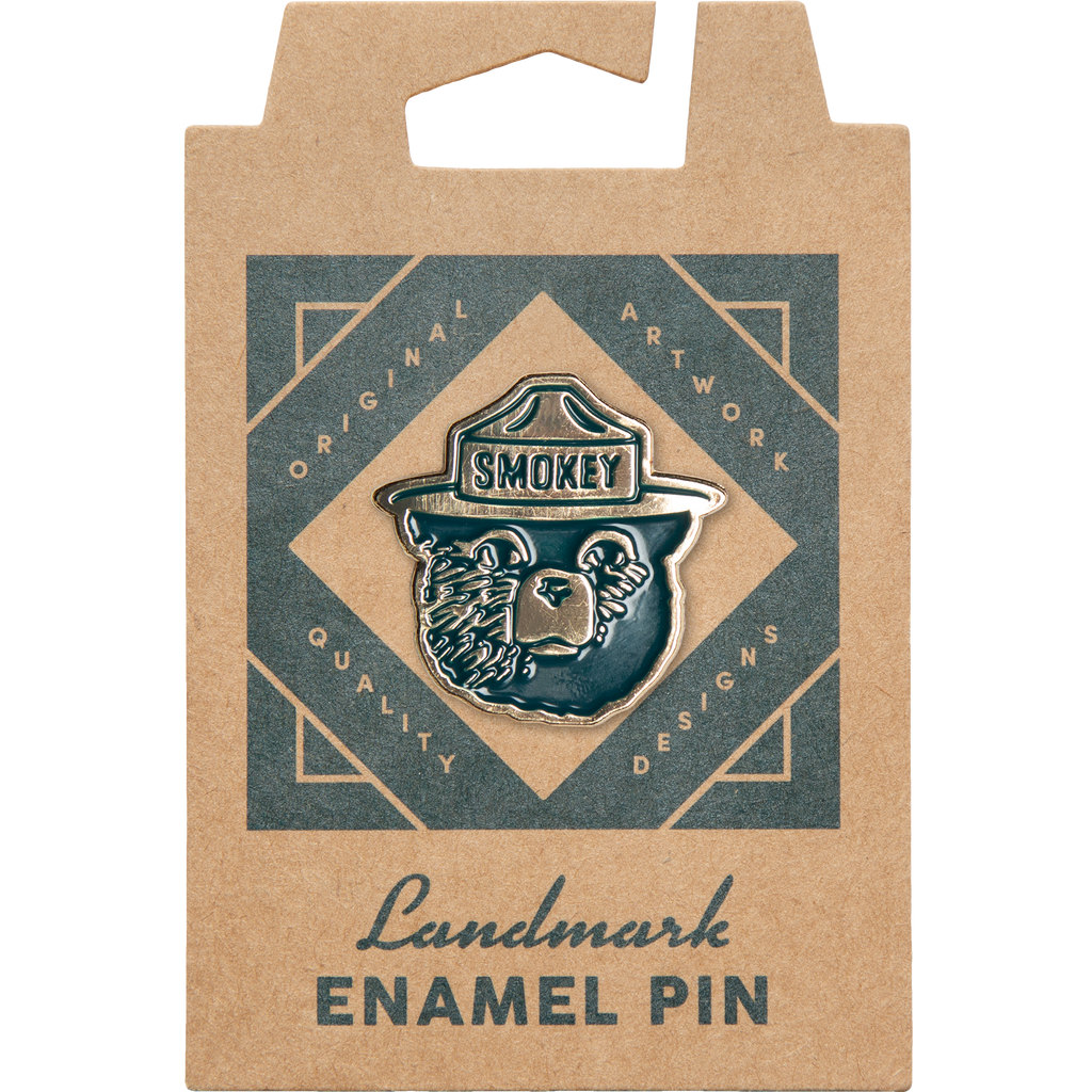 Smokey Bear Enamel Pin | The Landmark Project