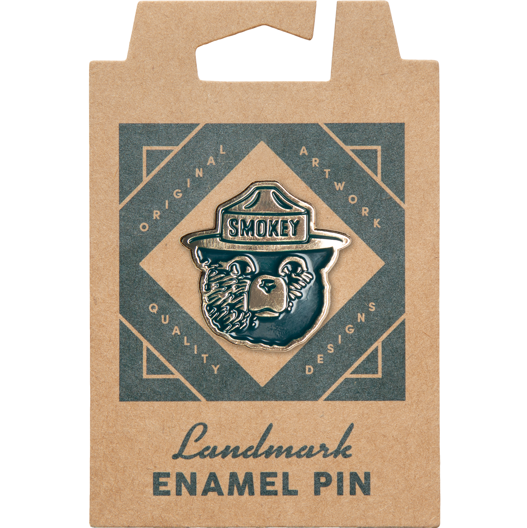 Smokey Bear Enamel Pin | The Landmark Project