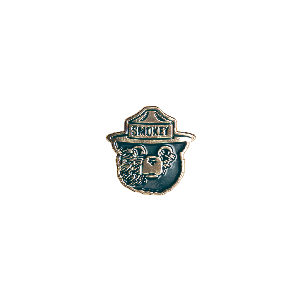 Smokey Bear Enamel Pin | The Landmark Project