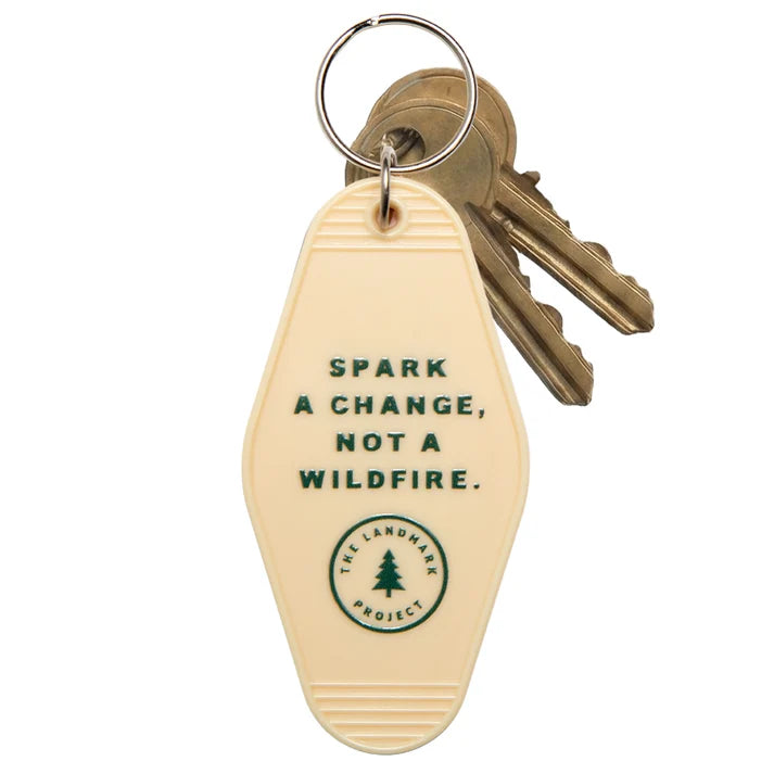 Smokey Bear Signature Motel Keychain | The Landmark Project