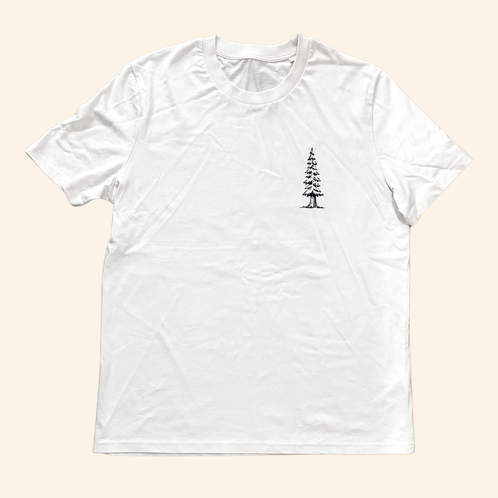 Spaniel with Markings Hiking View T-shirt - Pick your Dog Breed and Fur Colour