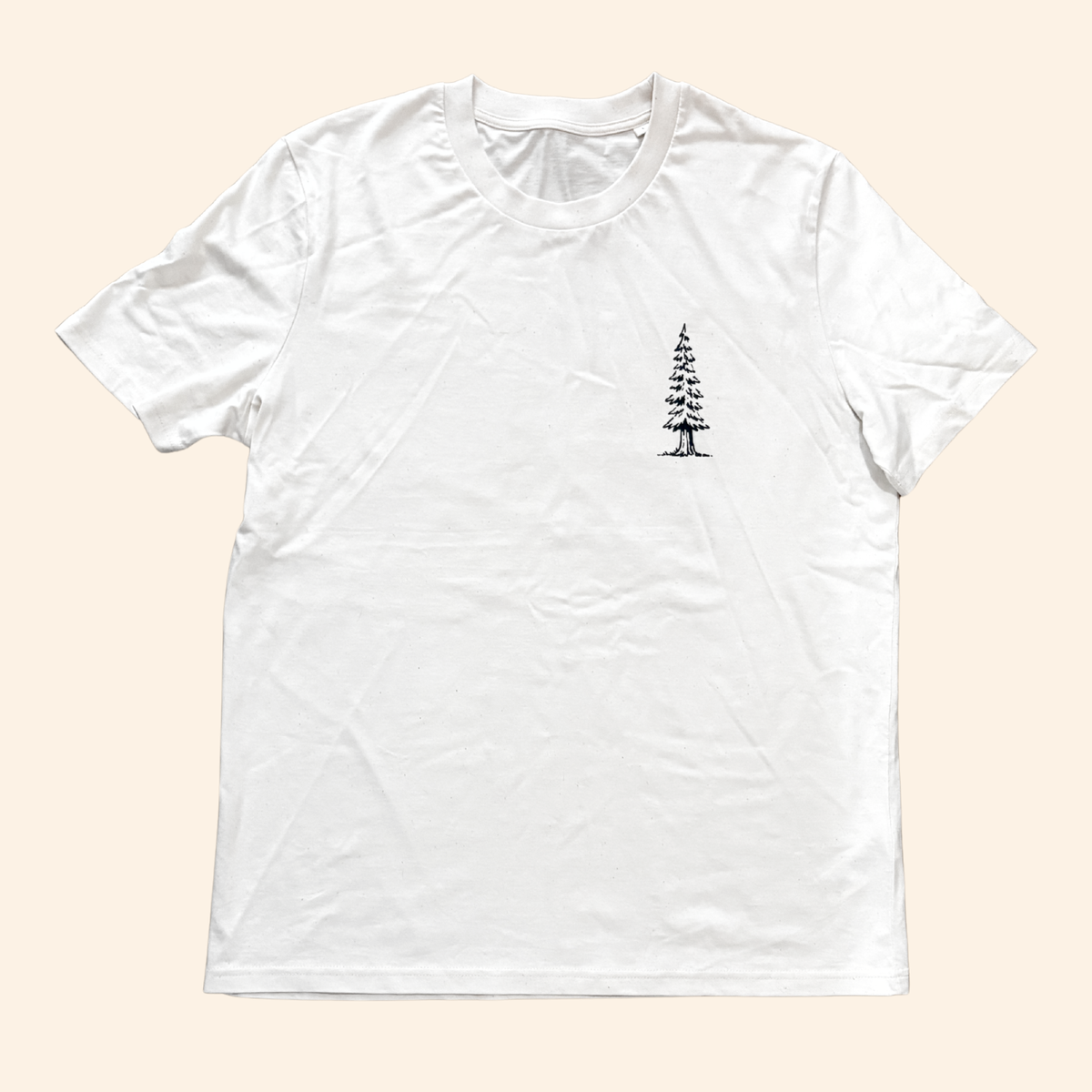 Spaniel with Markings Hiking View T-shirt - Pick your Dog Breed and Fur Colour