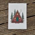 A Frame Cabin Print
