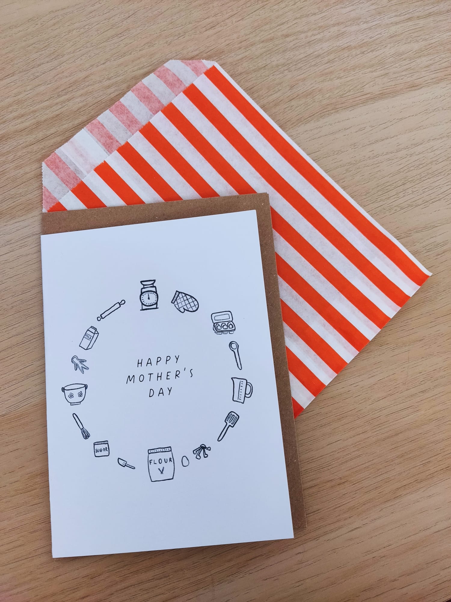 Happy Mother's Day Baking Card