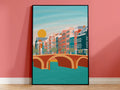 Amsterdam Illustrated Print