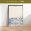 Amsterdam Painted-Style Print
