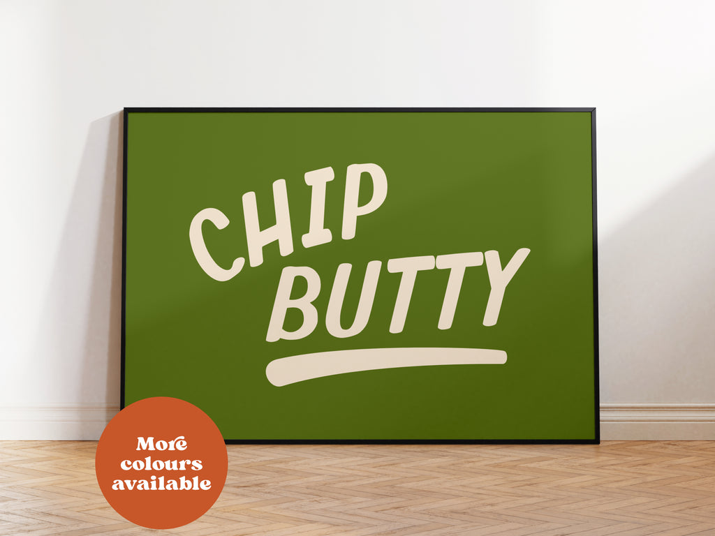 Chip Butty Print