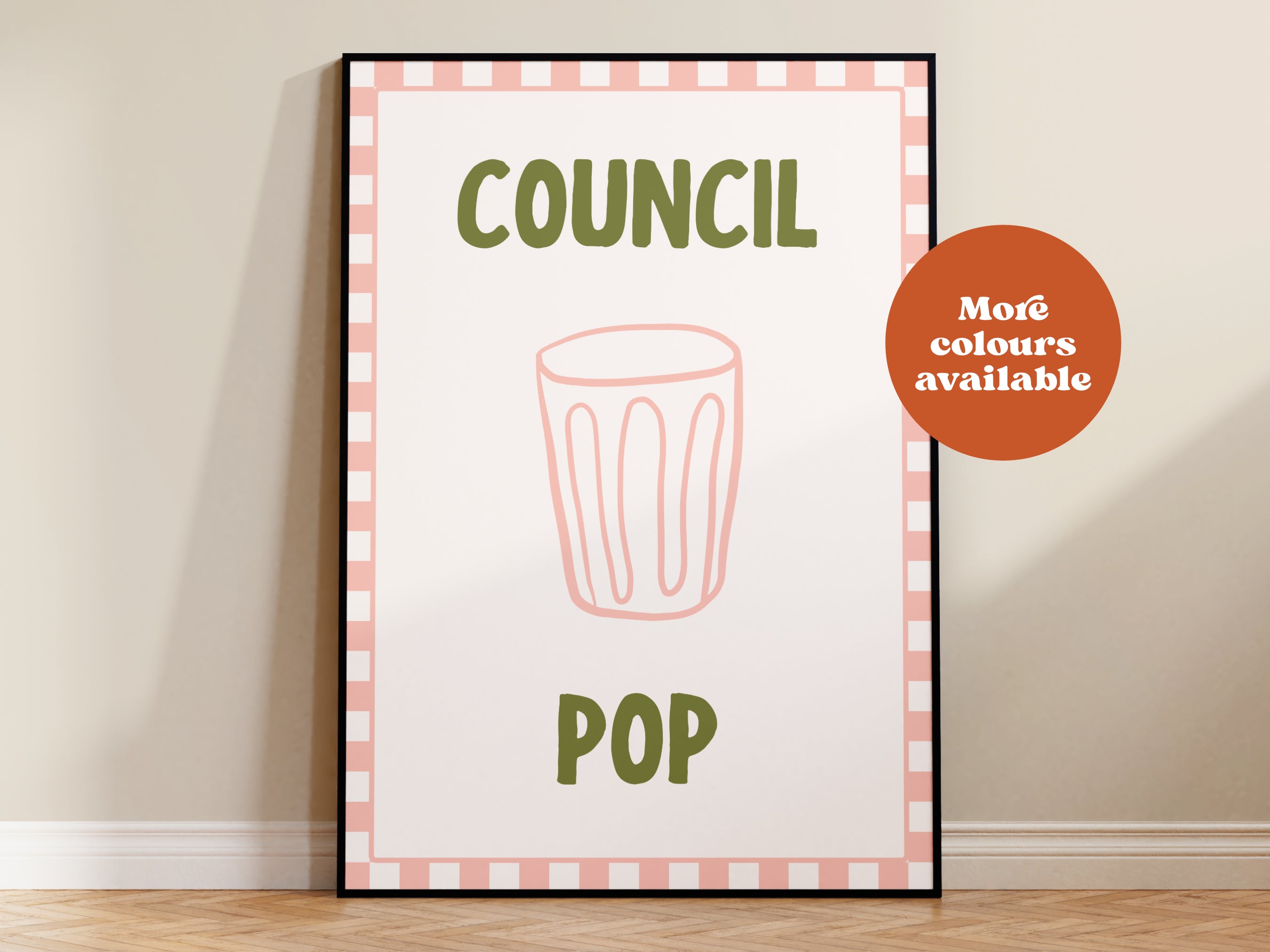 Council Pop Print
