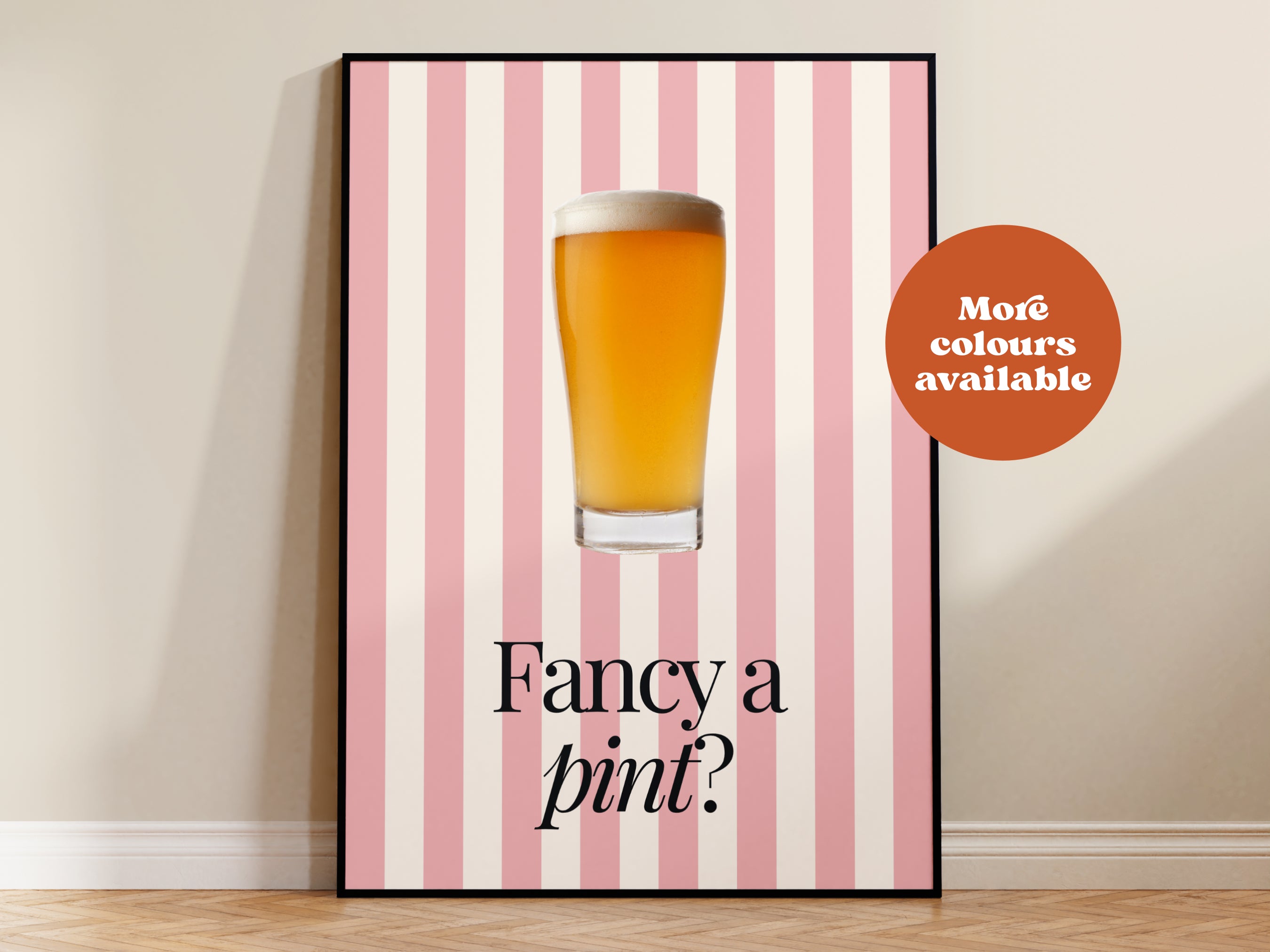 Fancy a Pint Lager IPA Print