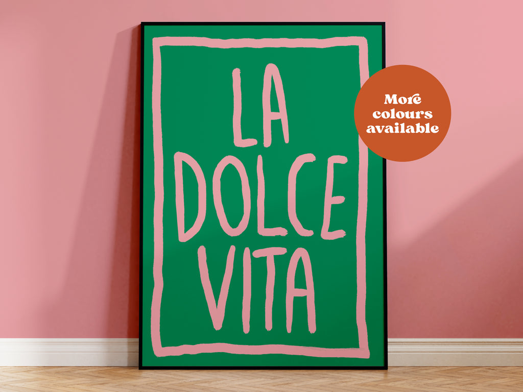La Dolce Vita Print