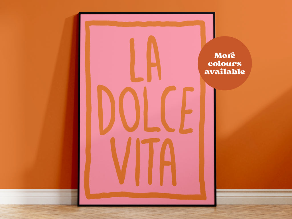 La Dolce Vita Print