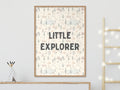 Little Explorer Camping Van Kids Print