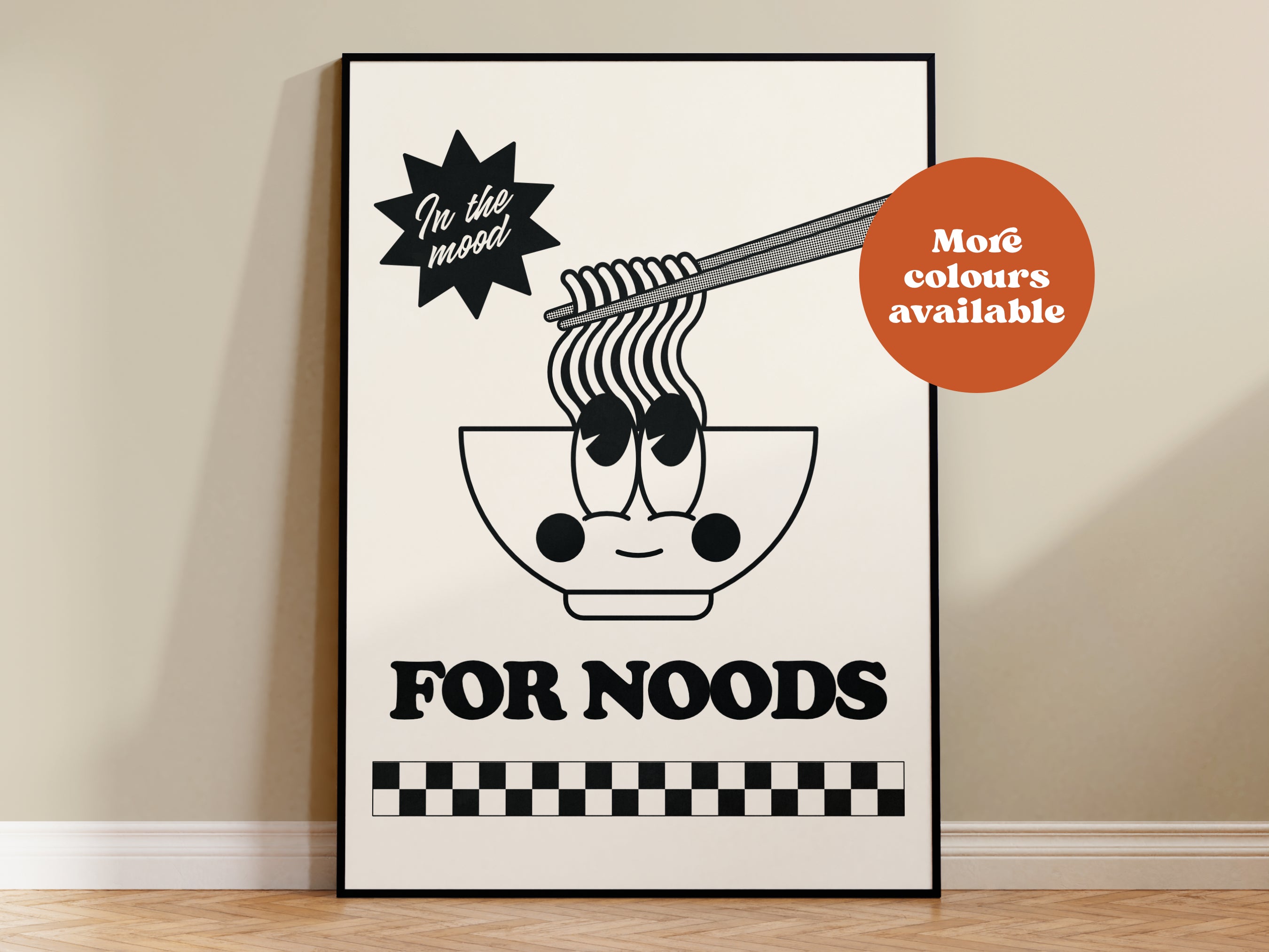 Noodles Noods Takeaway Print