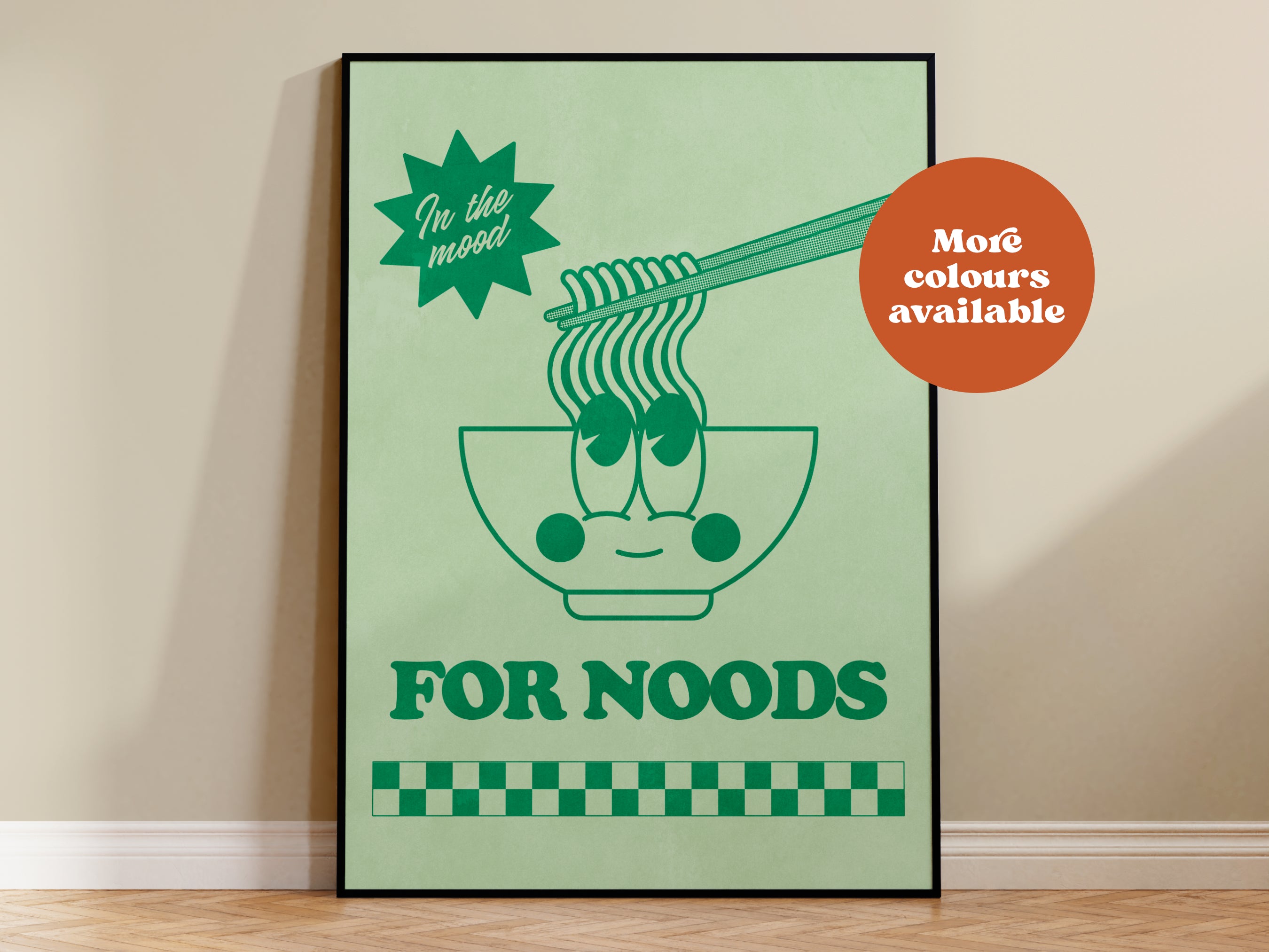 Noodles Noods Takeaway Print