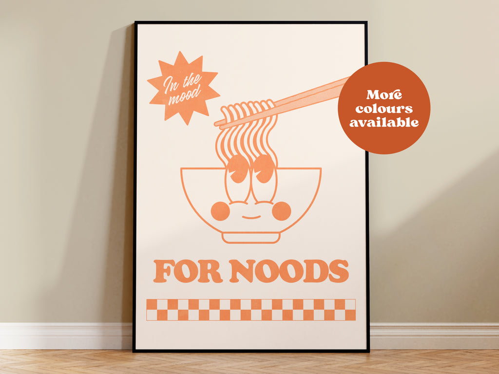 Noodles Noods Takeaway Print