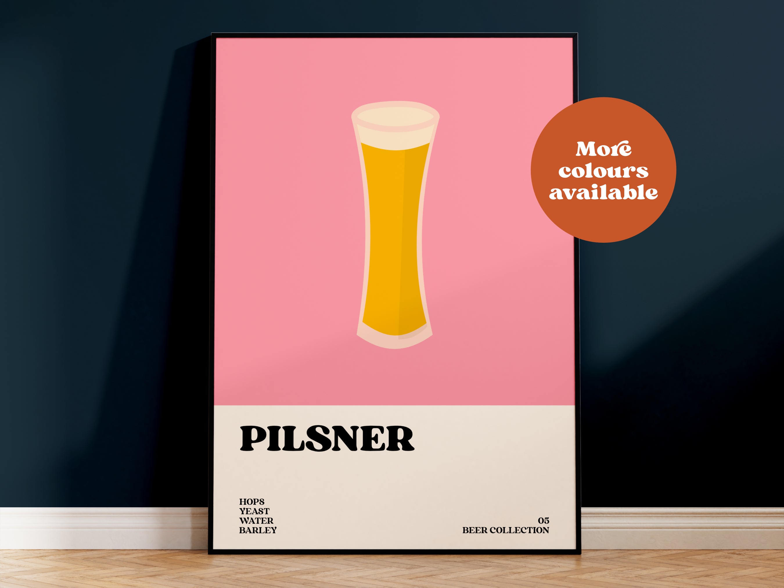 Pilsner Beer Print