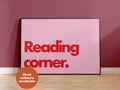 Reading Corner Print