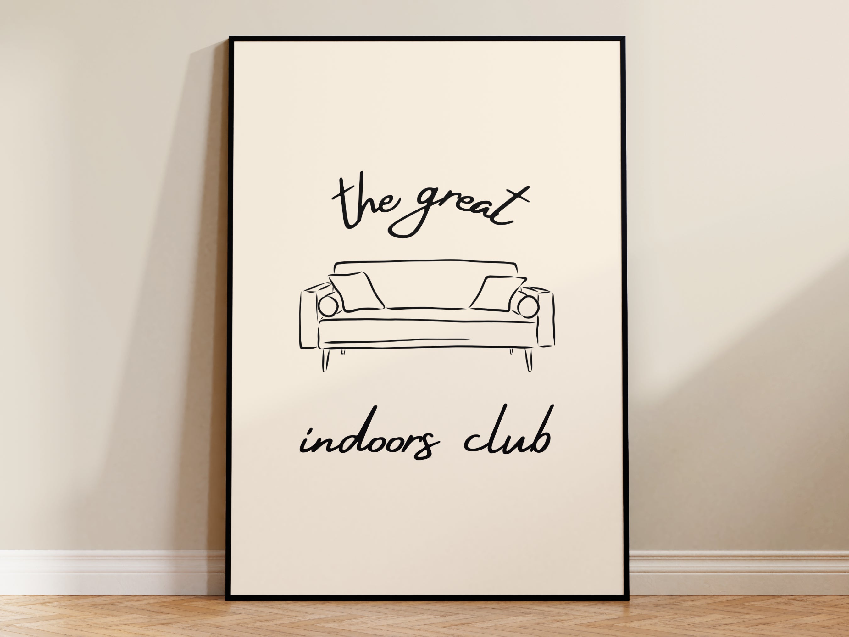 The Great Indoors Club Print