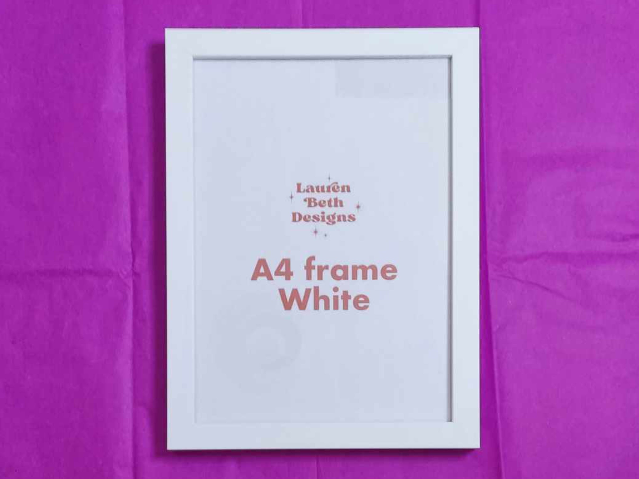 White Frame
