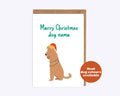 Personalised Poodle Doodle Christmas card