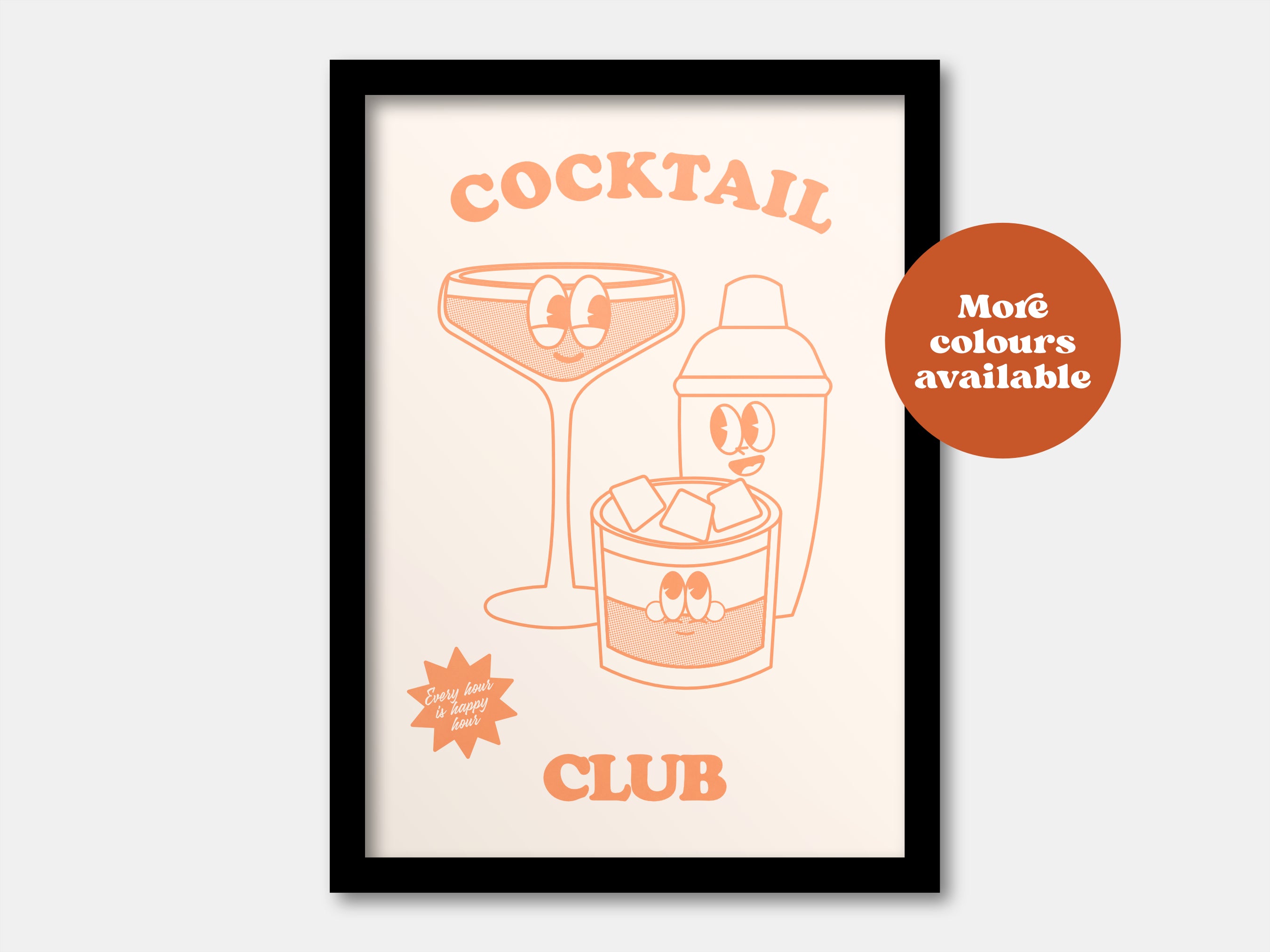 Cocktail Club Takeaway Print
