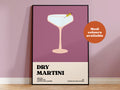 Dry Martini Cocktail Print