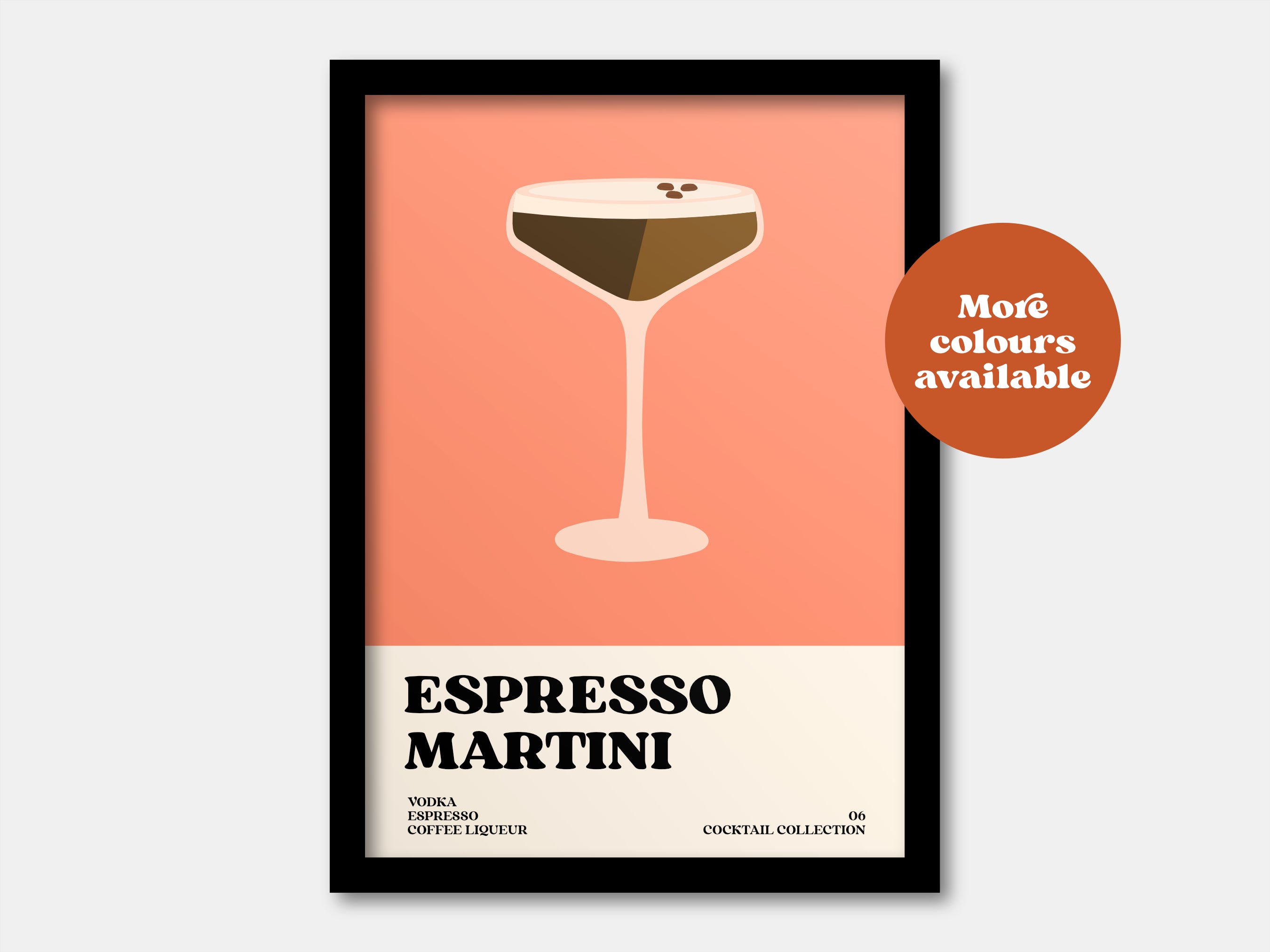 Espresso Martini Cocktail Print