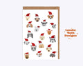 Christmas Dogs Card