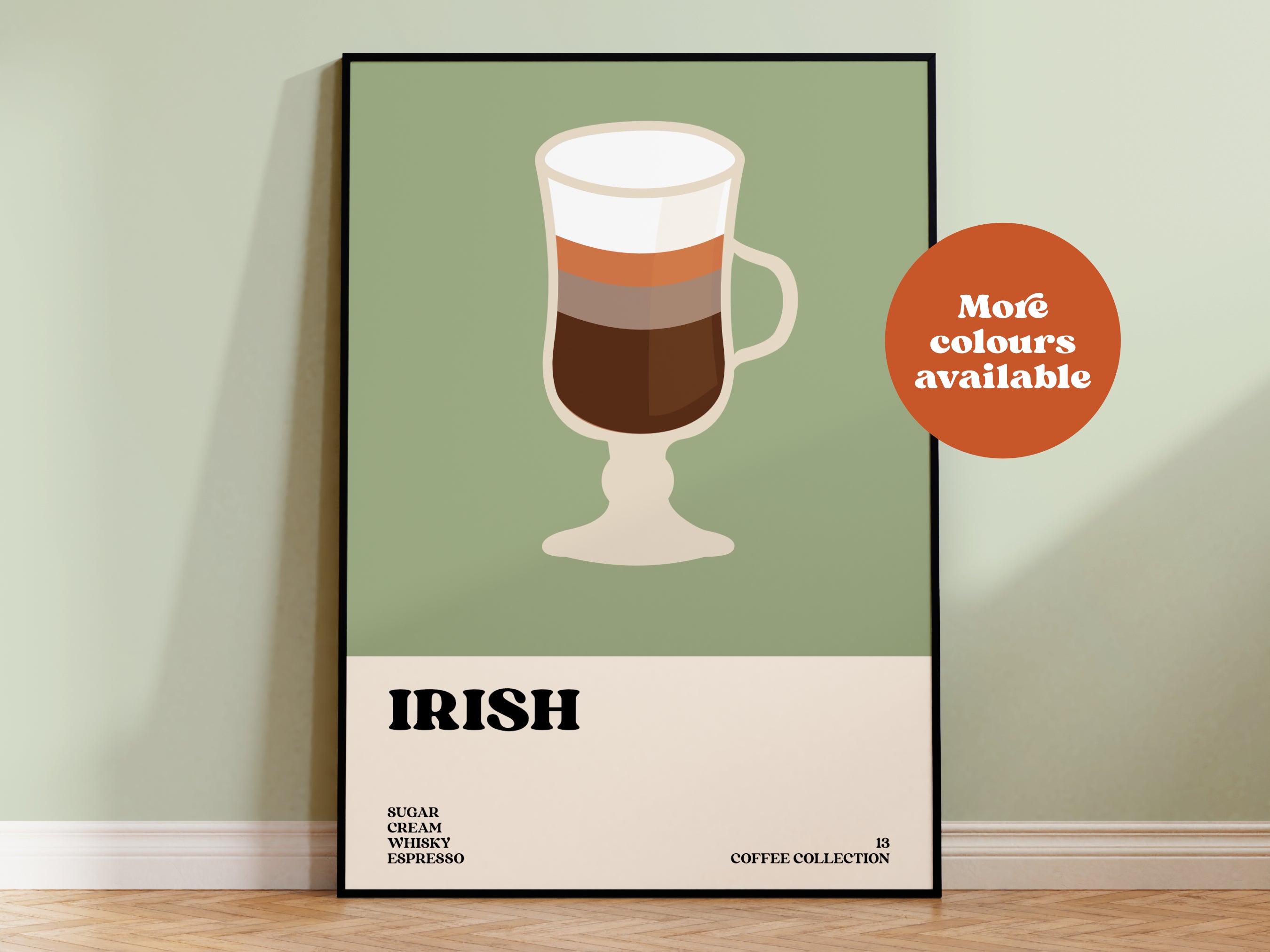 Affogato Coffee Print