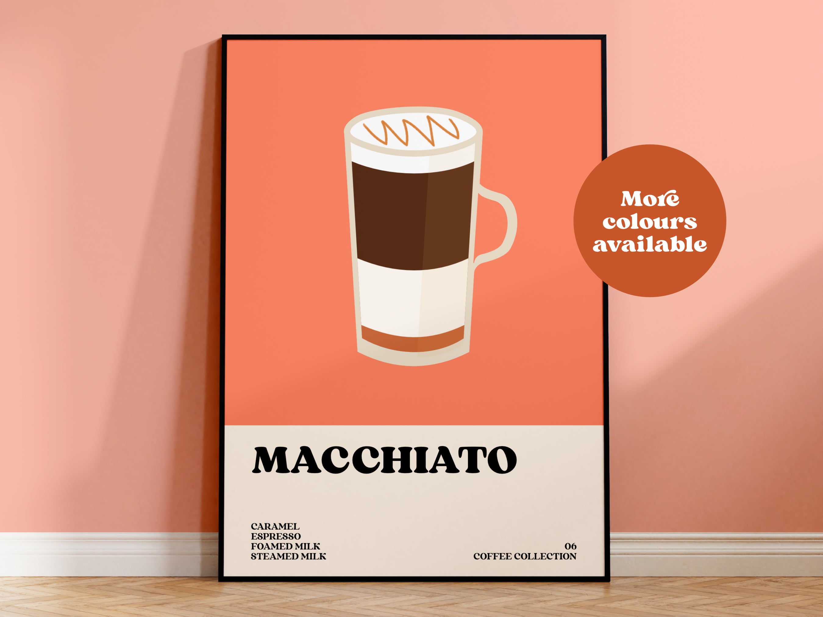 Macchiato Coffee Print
