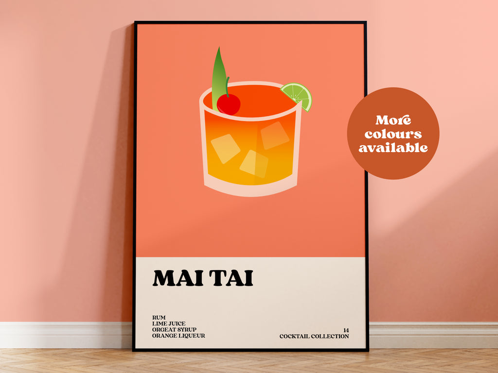 Mai Tai Cocktail Print