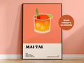 Mai Tai Cocktail Print